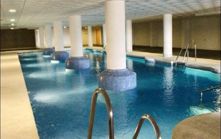 Apartamentos Deluxe Roquetas De Mar Con Golf Y Piscina Climatizada, Parking Privado Vícar Exteriör bild