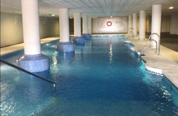 Apartamentos Deluxe Roquetas De Mar Con Golf Y Piscina Climatizada, Parking Privado Vícar Exteriör bild