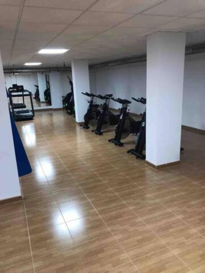 Apartamentos Deluxe Roquetas De Mar Con Golf Y Piscina Climatizada, Parking Privado Vícar Exteriör bild
